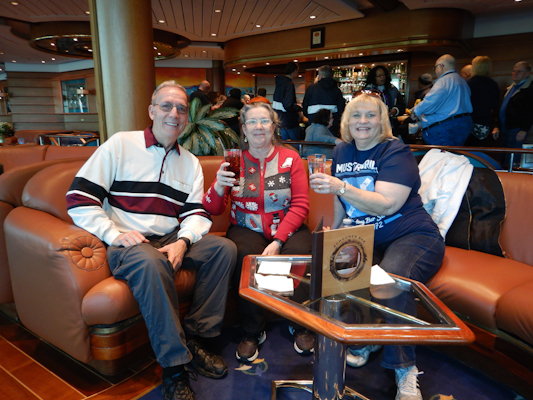 The travels of Beth and Steve: Our adventure to Christmas & New Years Cruise from 2017