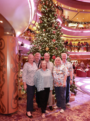 The travels of Beth and Steve: Our adventure to Christmas & New Years Cruise from 2017
