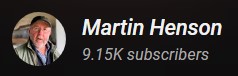 Martin Henson's YouTube channel