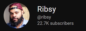 Ribsy's YouTube channel